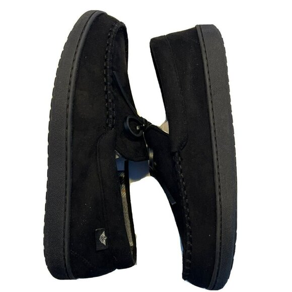 Dockers NIB Men’s Memory Foam Indoor Outdoor Outsole Black Slippers-L (9/10) - Picture 9 of 16